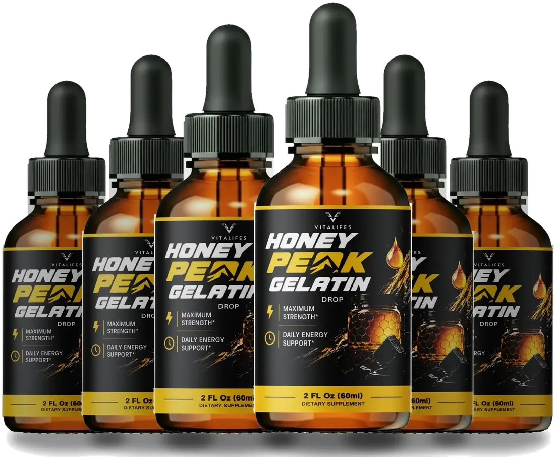 Honey Peak Gelatin 6-bottle pack